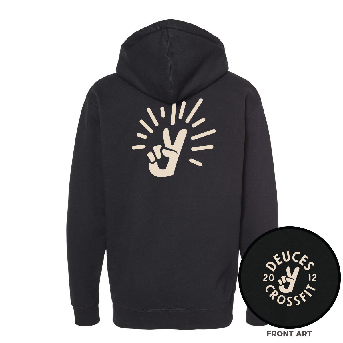 Deuces Heavyweight Zip Hoodie