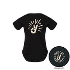 Deuces Baby Onesie